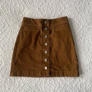 Wilfred Free Corduroy Mini Skirt